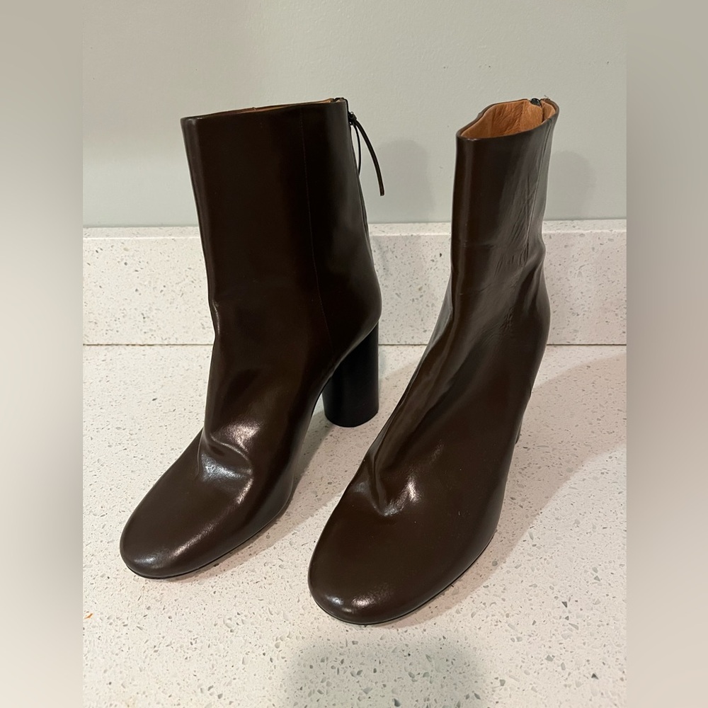 Isabel Marant, Leather Ankle Boots, Size 9 (40)